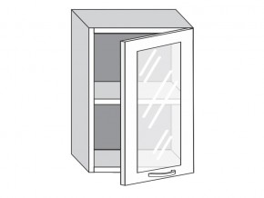 1.50.3 Шкаф настенный (h=720) на 500мм с 1-ой стекл. дверцей в Златоусте - zlatoust.magazin-mebel74.ru | фото
