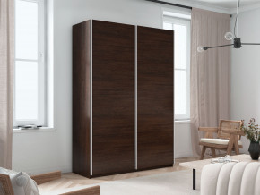Шкаф-купе Прайм 2-х дверный 1400 два ДСП Венге в Златоусте - zlatoust.magazin-mebel74.ru | фото