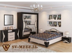 Спальня Лагуна 5 Дуб Венге/Дуб Млечный в Златоусте - zlatoust.magazin-mebel74.ru | фото